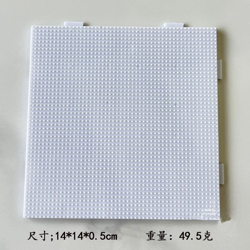 2.6Mm Square Bean Puzzle Template Creative Fusion Bean Diy Bean Puzzle For Boys And Girls Bean Toy - Image 1